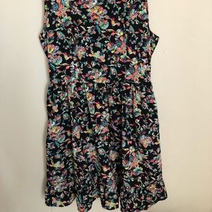 Black Floral Dress